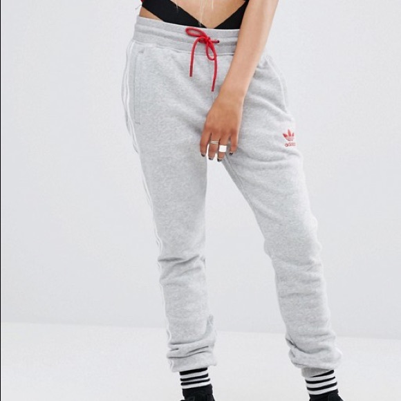 adidas Pants - Adidas x Pharrell grey sweatpants sz M